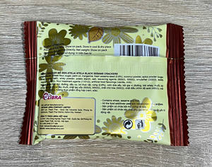 ATELA 342gr Galletas de huevo vietnamitas Crujientes de sésamo Cracker Dulces Patatas fritas Muestra gratis Sabor salado Caja de cartón Bolsa FMCG Vietnam - Product Image 6