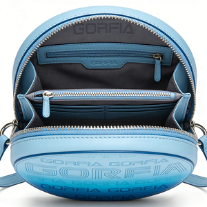 Sac à bandoulière de luxe pour femme, de créateur, avec logo gaufré et chaîne, en PU imperméable, sangle réglable - Product Image 6