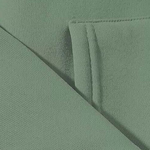 Sweat-shirt à capuche imprimé pour homme en molleton de coton vert, coupe décontractée, avec logo frontal et poche, idéal pour l'automne - Product Image 4