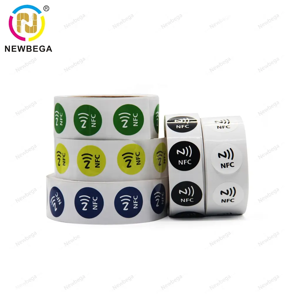 Wholesale NFC Anti Metal Card 14443A 13.56MHz NFC213 NFC Tag Sticker NFC Tag