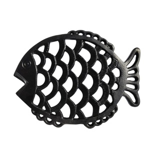 Heavy Duty Iron Trivet for Hot Dishes Round Heat Resistant Metal Pot Holder Kitchen Countertop Protection and Dining Accessory - Product Image 2