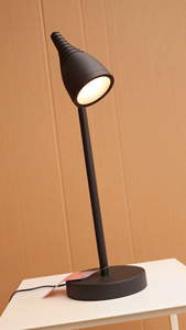 Minimalist Metal Desk <b>Lamp</b> LED 7W 3000K Warm White Adjustable Cone <b>Shade</b> for Bedroom Reading Light - Product Image 4