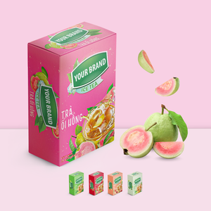 Produits très demandés : Poudre de thé à la pêche sans sucre, saveurs personnalisées, thé énergétique, 10 à 18 bâtonnets par boîte, emballage de thé personnalisé - Product Image 5