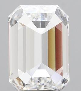 เพชรทรงเอเมอรัลด์สี D ความสะอาด VVS2 ขัดเงาอย่างดี ผลิตในห้องปฏิบัติการ ได้รับการรับรองจาก IGI สำหรับงานออกแบบเครื่องประดับระดับพรีเมียม - Product Image 3