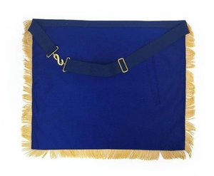 Tablier de Maître Maçon Maçonnique Exclusif avec Broderie Dorée à la Main, Régalia Franc-Maçonnerie Loge Bleue, Fabricant et Fournisseur en Gros Personnalisé - Product Image 4