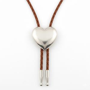 Corbata bolo de diseño de corazón personalizado, elegante y bonita, el mejor regalo para el padrino o el novio, disponible en cualquier tamaño, para boda - Product Image 3