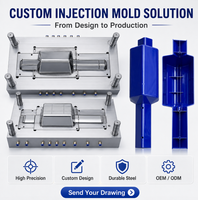 Moulage par injection plastique personnalisé pour couvercles de moteurs électriques en PP, boîtiers de moteurs, fabricant OEM ODM, moulage de précision, marque Woyusen, Chine