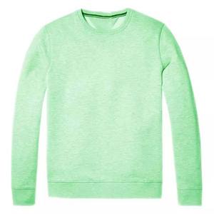 Sudadera de Forro Polar para Hombre, Color Crema Amarillo Pálido, Cuello Redondo, Manga Larga, Personalizable con Logotipo, OEM, ODM, Venta al Por Mayor - Product Image 2