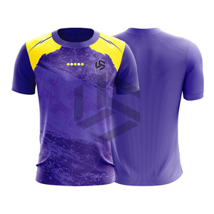 เสื้อฟุตบอลขายดีที่สุดสำหรับผู้ใหญ่ ชุดฝึกซ้อม พิมพ์ลาย โพลีเอสเตอร์ 100% คุณภาพสูง โลโก้สั่งทำได้ สีสันสดใส ระบายอากาศได้ดี แห้งเร็ว - Product Image 6