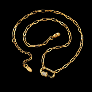 Collier chaîne à maillons en argent 925 unisexe de qualité export avec fermoir, design minimaliste de luxe certifié IGI, idéal pour le quotidien - Product Image 1