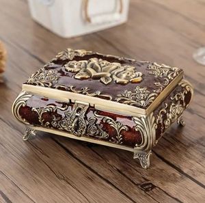 กล่องใส่เครื่องประดับ กล่องโลหะสำหรับเก็บรักษาเครื่องประดับอย่างหรูหรา กล่องโลหะสำหรับเก็บรักษาเครื่องประดับอย่างหรูหรา2 - Product Image 3