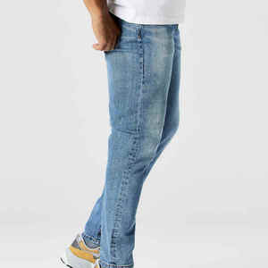 Jeans slim pour homme Vornex Industry, pantalon en denim ajusté, extensible, décontracté, vêtements personnalisés, vente en gros de jeans - Product Image 4