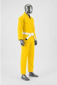 ชุดกิโมโน BJJ GIS สีเหลืองสำหรับผู้หญิงศิลปะการต่อสู้สำหรับผู้ใหญ่ - Product Image 5