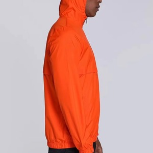 Custom Logo Men's Polyester Windbreaker <b>Jacket</b> Windproof <b>Lightweight</b> Outdoor <b>Jacket</b> for Cycling <b>Running</b> Hiking Sport 2026 - Product Image 6