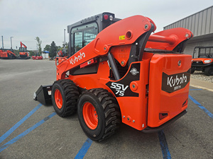 รถตักดิน Kubota SSV75 มือสองคุณภาพสูง เครื่องยนต์ดีเซล กำลัง 37 กิโลวัตต์ พร้อมมอเตอร์ประสิทธิภาพสูงและปั๊มเกียร์ ขายในเบลเยียม - Product Image 5