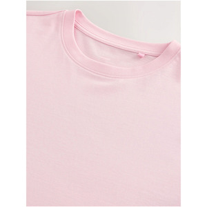 Camiseta de cuello redondo para hombre, manga corta, tejida, lisa, informal, para uso diario, con logo personalizado, proveedor mayorista de Pakistán y China, personalizable. - Product Image 5
