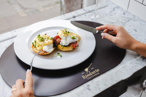 Eco Friendly Genuine Leather Placemat Special Purpose Bags & Cases <b>Waterproof</b> Real Cowhide Table <b>Mat</b> For Luxury Dining LPM-0201 - Product Image 4
