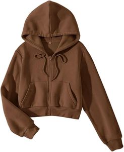 High Quality 360gsm Heavy Weight Fleece <b>Cropped</b> Hoodie Women Thick Warm Crop <b>Zip</b> <b>Up</b> Hoodie Custom Brand Lounge Wear - Product Image 1