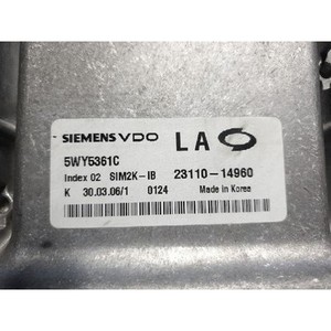 Módulo de Control del Motor SM5 EX1/DF 2005-2010 Usado ORIGINAL 2311014960 - Product Image 2