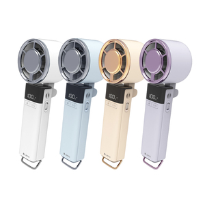 LaPO Portable Ice Cooling Fan 5000mAh | 100-Speed Handheld & <b>Neck</b> Fan with P brand Cell | USB-C Rechargeable with Flashlight - Product Image 1