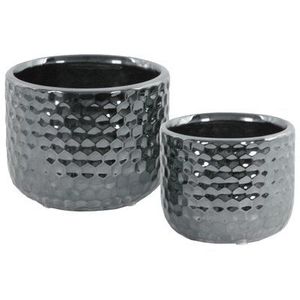 กระถางต้นไม้โลหะสำหรับตกแต่งสวนแบบอินเดีย - Product Image 5