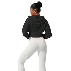 Sudadera Corta con Capucha para Mujer, Estilo Pullover, Diseño Único, Buena Calidad, Venta al Por Mayor de Fábrica - Product Image 6