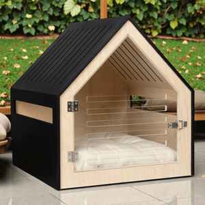 Clôture intérieure pour animaux de compagnie en bois de luxe AC24, maison modulaire pour chat à assembler soi-même, parc pour chien, fournisseur direct d'usine - Product Image 2
