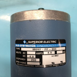 Motor Eléctrico Superior M092-FF-206 Slo-Syn - Equipos y Piezas de Semiconductores de Confianza con Legado Global - Product Image 3