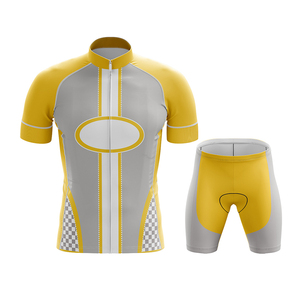 Ensemble de vêtements de cyclisme unisexe grande taille pour adultes, maillot et short de sport, tenue de cyclisme pour équipe adulte - Product Image 1