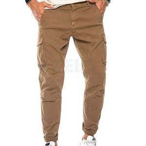 Pantalones Cargo para Hombre a la Moda, Pantalones Cargo Ajustados, Cómodos, Transpirables, Lavados, Pantalones Cargo Casuales para Hombre - Product Image 1