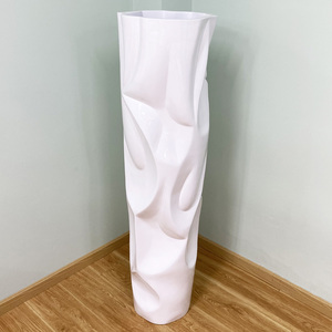 Bac à plantes en fibre de verre écologique pour la décoration de jardin et de maison, avec logo personnalisé - Product Image 2