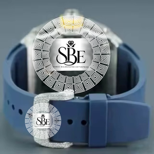 Premium Quality Luxury Fully <b>White</b> Iced Out Diamond <b>Watch</b> for Gifts Celebrations and Special Occasions Available for Best Price - Product Image 2