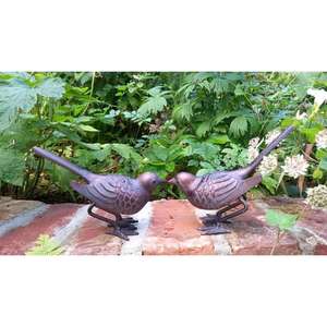 <b>Decorative</b> Bronze <b>Birds</b> Gifts Sets Handicrafts Antique Small <b>Bird</b> Ornaments For <b>Decoration</b> - Product Image 4