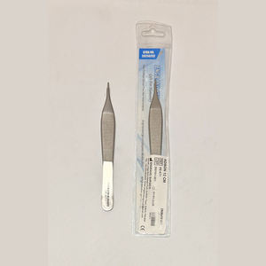 Pinzas de Adson Micro de 12 cm en Oferta, Pinzas Manuales de Acero Inoxidable de Alta Calidad, Adson de Acero Inoxidable de 12 cm - Product Image 1