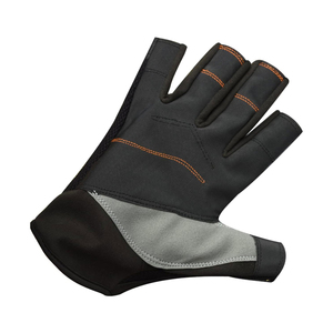 <b>Rowing</b> Boating Fishing Kayaking All Water Sports Safety Lightweight Perfect UV Protection PU Leather <b>Gloves</b> Hook Loop Closure - Product Image 3