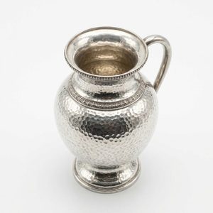 Handmade Brass & Stainless Steel Flower <b>Vase</b> (28cm) for Home Decor Hotels Weddings-<b>Unique</b> Hammered Design - Product Image 4