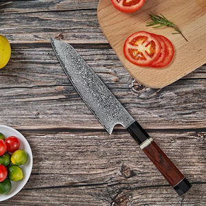 Couteau de chasse professionnel fait main en acier inoxydable avec manche en bois et étui en cuir, personnalisable OEM, garantie de 3 ans - Product Image 3