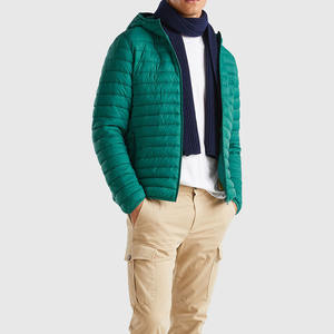 Blouson matelassé professionnel pour homme, respirant, hiver/automne, fermeture éclair, uni, à prix réduit - Product Image 4