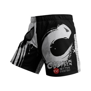 Shorts MMA pour hommes, imprimé artistique, taille élastique, entraînement en salle de sport, kickboxing, légers, séchage rapide, colorés, haut de gamme pour arts martiaux - Product Image 6