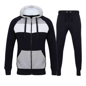 Survêtement décontracté 2-en-1 pour homme, coupe régulière, en polyester/coton, respirant et léger, idéal pour l'automne – Nouvelle collection très prisée - Product Image 4