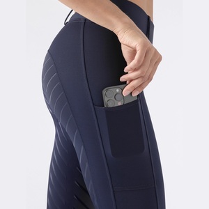 Pantalones de Montar a Caballo de Alta Calidad, Elásticos en 4 Direcciones, Leggings, Ropa Ecuestre, en Tela Técnica con Tacto Suave - Product Image 3