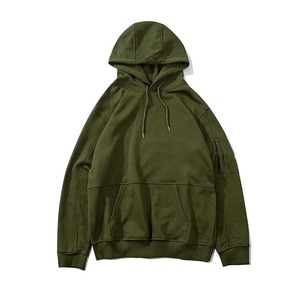 Sweat-shirts à capuche zippés pour hommes de qualité supérieure, 100% coton, manches longues, avec poche, décontractés, pour tous les jours, hiver - Product Image 2