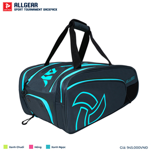 Mochila de Pickleball Just Play All Gear Tour Grande de PVC con Cierre de Cremallera, 6 Compartimentos, Almacenamiento para Raquetas y Zapatos, Resistente al Agua - Product Image 2