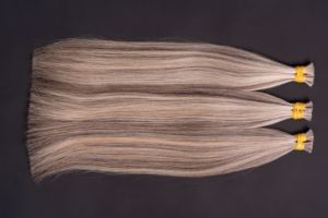 Extensions de cheveux naturels vierges vietnamiens Remy, bruts, lisses et soyeux, couleur noire, trame simple, 100g, effet rebondissant - Product Image 2