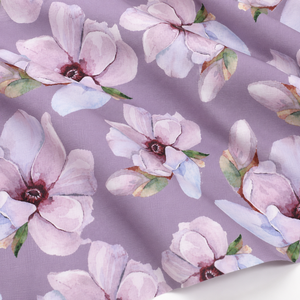 Asili Blossom Poplin Kalamu Lily Premium – Le Popeline Forêt Africaine : L'Élégance Sans Effort de la Toile Botanique Africaine - Product Image 4