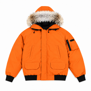 Custom Logo Wholesale Plus Size <b>Reversible</b> Light Warm Black Hooded Winter Filled Down Puffer Polyester <b>Coats</b> Outerwear Best Item - Product Image 1