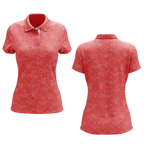 Chemises polo personnalisées pour femmes, chemises polo 100% coton, t-shirts unis pour impression, t-shirts en jersey polyester à manches courtes pour hommes - Product Image 4