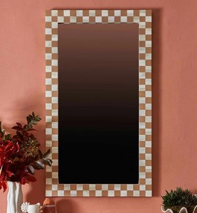 Luxury Arabic Style Mother of Pearl Inlay <b>Mirror</b> Frame Handmade Premium Decorative Piece for Interior Design - Product Image 3