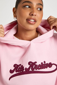 Sudadera con Capucha Personalizable para Mujer, Corte Ajustado, Logotipo Frontal, Transpirable, Ropa Deportiva para Gimnasio, Tallas Grandes, para Otoño/Invierno - Product Image 3