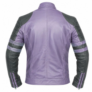 Waterproof Breathable Eco Friendly Windproof Leather <b>Jacket</b> Full Zip Up Winter <b>Warm</b> Custom Logo <b>Men</b> Leather <b>Jacket</b> Best Quality - Product Image 2